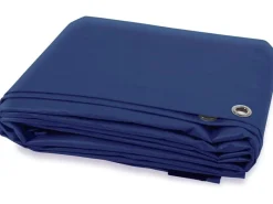 Abdeckplane Wasserdichte Plane mit Ösen Schutzplane 140 g/m² 10 x 12 m*Karat Discount