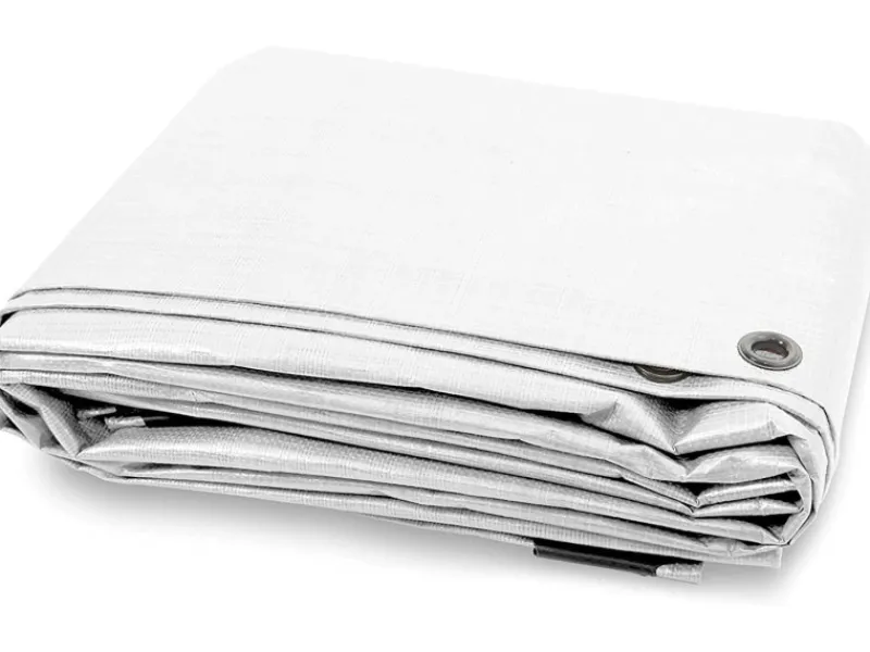 Karat Pool Abdeckung|Abdeckplane Wasserdichte Plane mit Ösen Schutzplane 140 g/m² 8 x 12 m