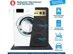 Antivibrationsmatte Schallschutzmatte nach Maß Stärke 1,97 cm 62,5 x 200 cm*Karat