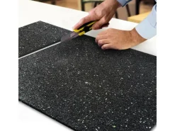 Antivibrationsmatte Schallschutzmatte nach Maß Stärke 0,5 cm 62,5 x 650 cm*Karat Best