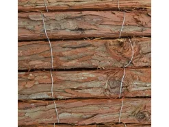 Baumrindenmatte - Dekorativer Sichtschutz für Balkon und Garten aus Baumrindenstreifen - 200 x 300 cm*Karat Online