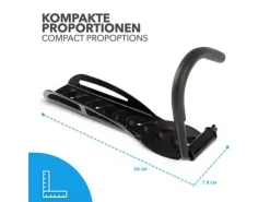 Fahrradhalterung Eddy Wandhalterung Schnelle und einfache Montage mit Haltebügel*Karat Best