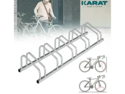 Karat Fahrräder|Fahrradständer Linus Zur Boden- oder Wandmontage für 5 Fahrräder