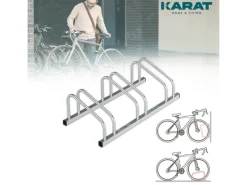Karat Fahrräder|Fahrradständer Linus Zur Boden- oder Wandmontage für 3 Fahrräder