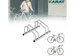 Karat Fahrräder|Fahrradständer Linus Zur Boden- oder Wandmontage für 2 Fahrräder