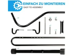 Karat Fahrräder|Fahrradständer Nikias Bodenständer für optimalen Stand Platzsparend Zerlegbar