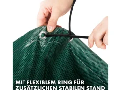 Gartenabfallsack 3er Set für Gartenabfälle und Aufbewahrung Selbststehend*Karat Hot