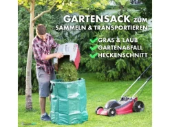 Gartenabfallsack 3er Set für Gartenabfälle und Aufbewahrung Selbststehend*Karat Hot