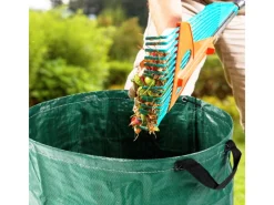 Gartenabfallsack 3er Set für Gartenabfälle und Aufbewahrung Selbststehend*Karat Hot