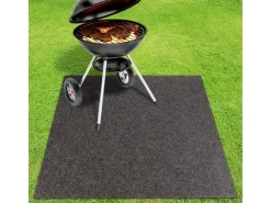 Grillmatte Dalton BBQ Matte Grillschutzmatte Schwer Entflammbar 200 x 150 cm*Karat Sale