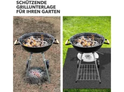 Karat Elektrogrills|Grillmatte Dalton BBQ Matte Grillschutzmatte Schwer Entflammbar 200 x 50 cm