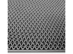 Hygienematte für Barfußzonen UV Beständig Grau 90 x 950 cm*Karat Online