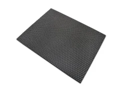 Hygienematte für Barfußzonen UV Beständig Grau 90 x 150 cm*Karat Online
