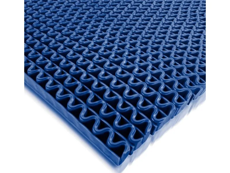 Karat Einbaupools|Hygienematte für Barfußzonen UV Beständig Blau 90 x 100 cm