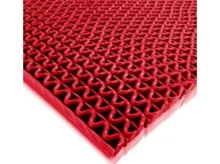 Karat Einbaupools|Hygienematte für Barfußzonen UV Beständig Rot 120 x 1150 cm