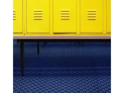 Karat Einbaupools|Hygienematte für Barfußzonen UV Beständig Blau 120 x 350 cm