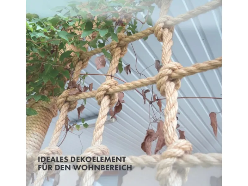 Juteseil Ø 6 mm Kletterseil Extra Stark Universell Einsetzbar Länge 30 Meter*Karat Online