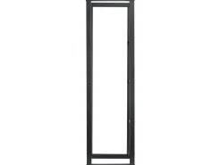 Kaminholzregal Kreta Schwarz Brennholzregal für Innen und Außen 100 x 25 x 100 cm*Karat Online