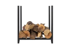 Karat Kaminholzregale|Kaminholzregal Lesbos Modernes Regal für Brennholz 60 x 61 x 25cm