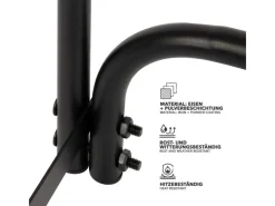 Kaminholzregal Patmos Modernes Regal für Brennholz 232 x 114 x 36 cm*Karat Outlet