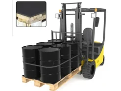 SBR Gummimatte Glatt Universell Einsetzbar Rutschhemmend 1 mm Stärke 120 x 300 cm*Karat Hot