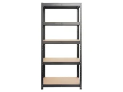 Schwerlastregal 1325 kg Traglast Schwarz 180 x 90 x 45 cm*Karat Online