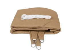 Karat Sonnensegel|Sonnensegel Atmungsaktiv Rechteckig - für Garten, Terrasse und Balkon - Sand 3 x 5 m