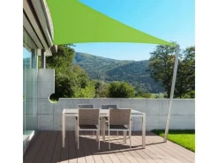 Sonnensegel Wasserabweisend Dreieckig - für Garten, Terrasse und Balkon - 5 x 5 x 7 m*Karat Best
