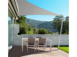 Sonnensegel Wasserabweisend Dreieckig - für Garten, Terrasse und Balkon - 5 x 5 x 5 m*Karat Outlet