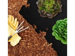 Unkrautvlies Ground Control nach Maß Schwarz 50 g/m² 1,5 x 5 m*Karat Hot