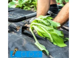 Karat Gartenvliese|Unkrautvlies Ground Control nach Maß Schwarz 50 g/m² 1,5 x 4,5 m