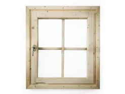 Dreh/Kippfenster für 28 mm Holz-Gartenhäuser*Karibu Clearance