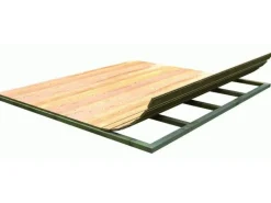 Fußboden für Sockelmaß 400cm x 310cm*Karibu Best