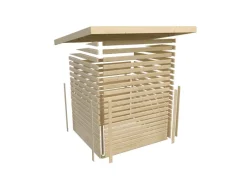 Gartenhaus Adelie Naturbelassen 238 x 393 x 393 cm*Karibu New