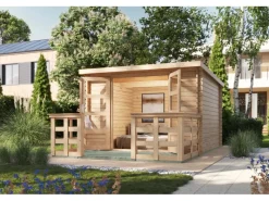 Gartenhaus Dortmund Set mit Terrasse*Karibu Sale