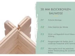 Gartenhaus Dortmund Solo*Karibu Clearance