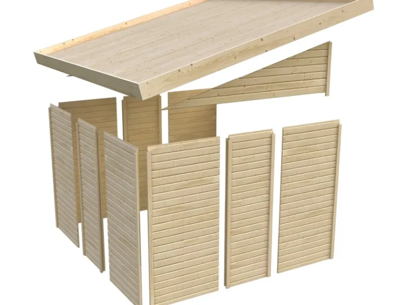 Gartenhaus Ulvsund 99 cm x 182 cm*Karibu New