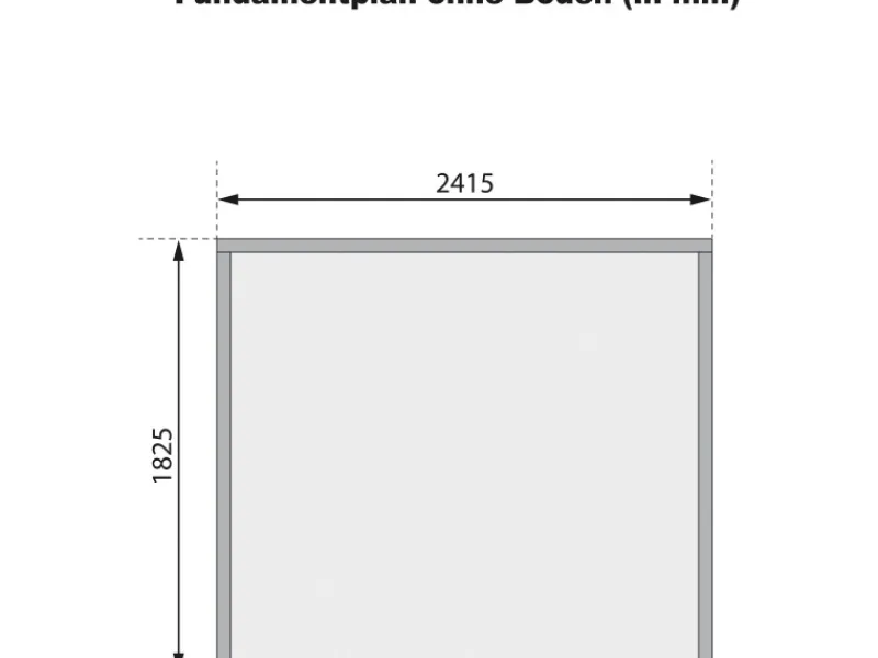 Karibu Gartenlauben|Holz-Gartenhaus Aesch Satteldach Lackiert 242 cm x 182 cm