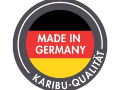 Kinder Karibu Kinder-Gartengeräte|Holz-Gartenhaus Herning Natur Satteldach Unbehandelt 370 cm x 236 cm