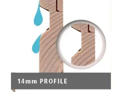 Kinder Karibu Kaminholzregale|Kinder-Gartengeräte|Holz-Gartenhaus Neuenburg 2 Natur 208 cm x 210 cm