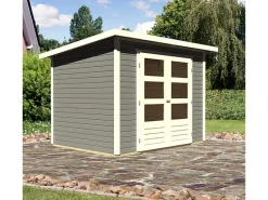 Holz-Gartenhaus Sitten 3 242 cm x 182 cm*Karibu New