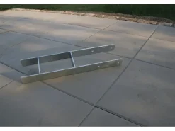 Pfostenanker 12 cm x 12 cm Set 6 x H-Form 60 cm*Karibu New