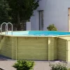 Karibu Aufstellpools|Pool 2 Set A inkl. Filteranlage Skimmer