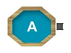 Karibu Aufstellpools|Pool 2 Set A inkl. Filteranlage Skimmer