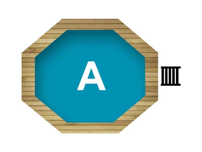 Karibu Aufstellpools|Pool 2 Set A inkl. Filteranlage Skimmer