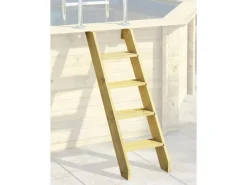 Karibu Aufstellpools|Pool 1 Set B inkl. Skimmer mit Sonnenterrasse