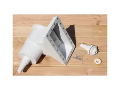 Karibu Aufstellpools|Pool 1 Set B inkl. Skimmer mit Sonnenterrasse