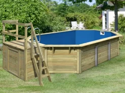 Pool Modell 4 Set inkl. Filteranlage Skimmer Sonnenterrasse*Karibu Best