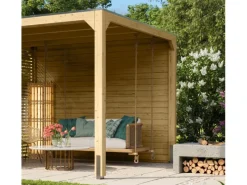 Seitenwand für Fyrkant Pavillon*Karibu Discount