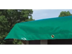 Karibu Pool Abdeckung|Winterabdeckplane für Modell 1 Grün